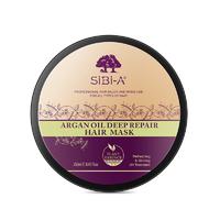 SIBI-A Organic moroccan argan oil best hair mask for damaged hair 250ml